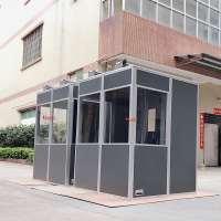 Mobile Translation Booth Suited Two Person For Simultaneous Conference System