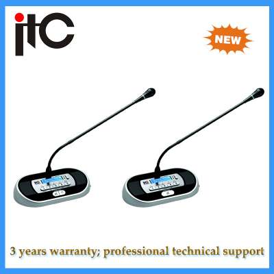 Delegate Unit Digital Interpretation conference microphone for digital conference system