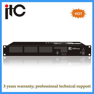 T-1500D Public Address System 500w 1 Channel Class D Power Amplifier